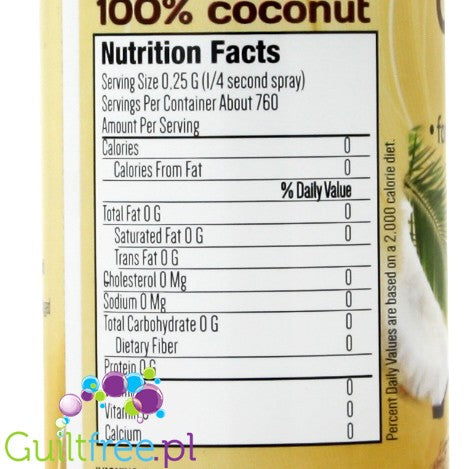 Best Joy Coconut Cooking Spray for frying meat, fish, eggs, grilling