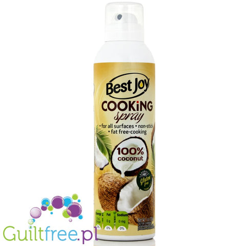 Best Joy Coconut Cooking Spray for frying meat, fish, eggs, grilling