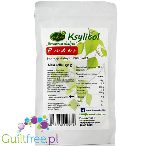 Aka birch sweet powder xylitol