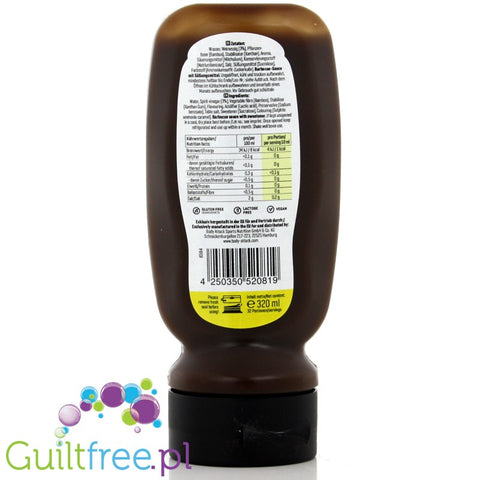 Body Attack American BBQ Sauce - Barbecue sauce, contains sweeteners