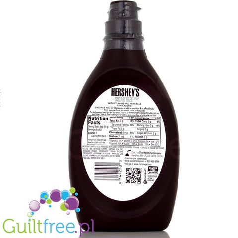 Hershey's Sugar free chocolate syrup