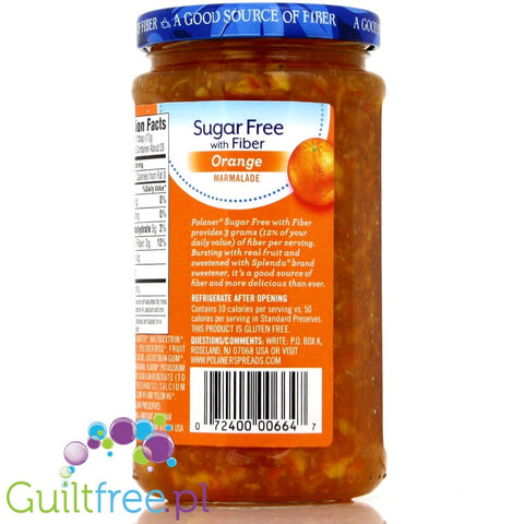 Polaner Sugar Free Preserves with Fiber Marmolade