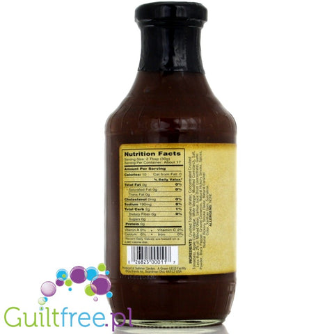 G. Hughes sugar free BBQ sauce Hickory 