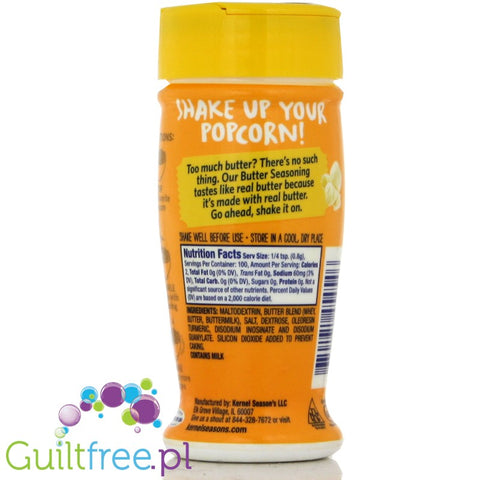 Seasonal Butter Butter Seasoning made with real butter