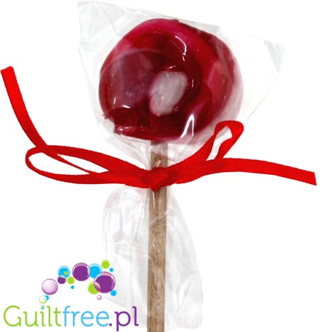 Santini lollipop sweetened with strawberry-flavored xylitol