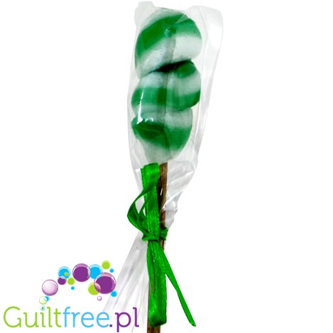 Santini lollipop sugar sweetened with xylitol with apple flavor