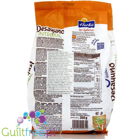 Florbu biscuits without sugar with inulin