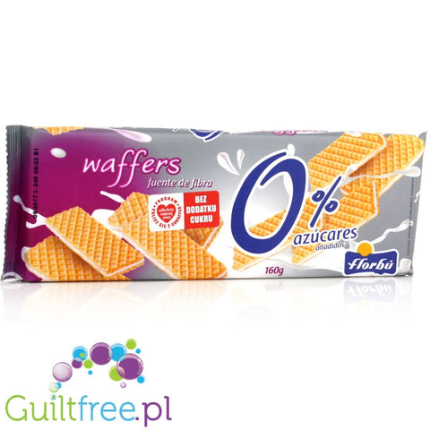 Florbu wafer waffles flavored with vanilla-cream flavor