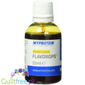 MyProtein Flavdrops liquid banana flavoring with sweeteners - liquid sweetened banana flavor with sweetener