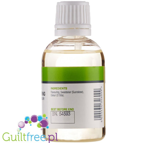 MyProtein Flavdrops liquid white chocolate flavored with sweeteners - liquid white chocolate flavor with sweetener