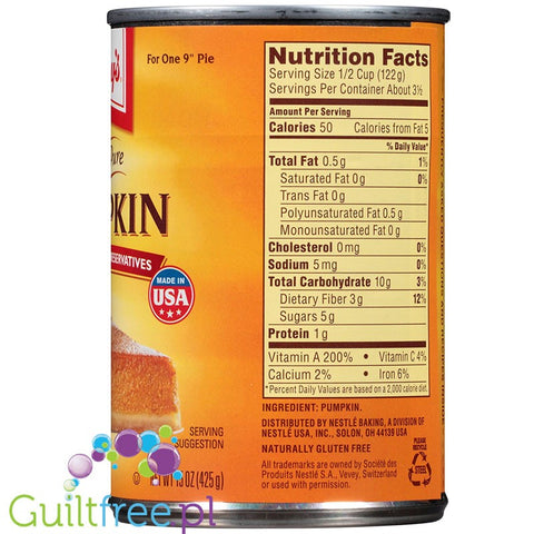 Libby's Canned Pumpkin Filling - 100% pure pumpkin