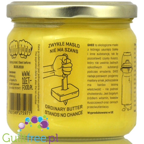 Diet Food bio ghee clarified butter