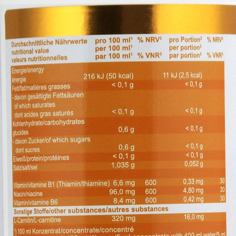 Vital Drink Peach Passionfruit 1L 