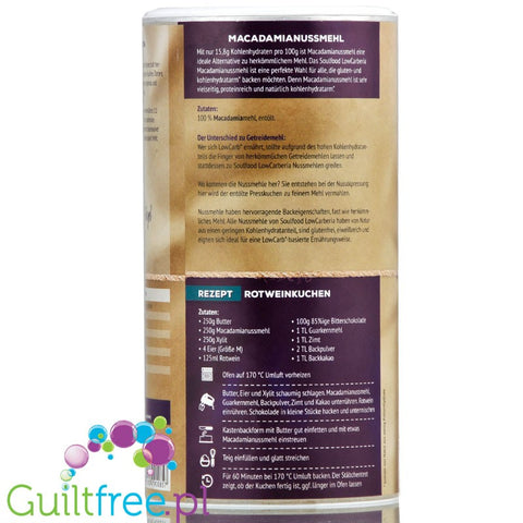 Soulfood Low Carberia Macadamia Flour