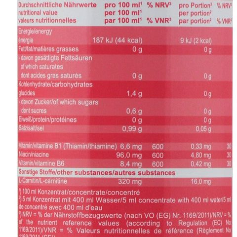 Vital Drink Raspberry 1L