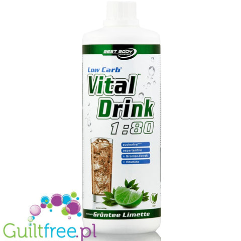 Vital Drink Green Tea & Lime 1L