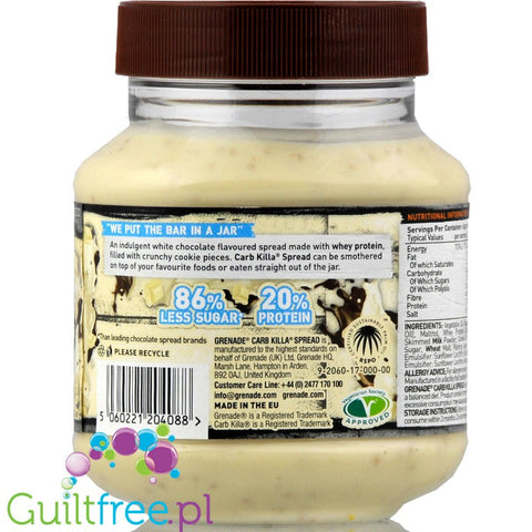 Grenade Carb Killa Protein Spread White Chocolate Cookie
