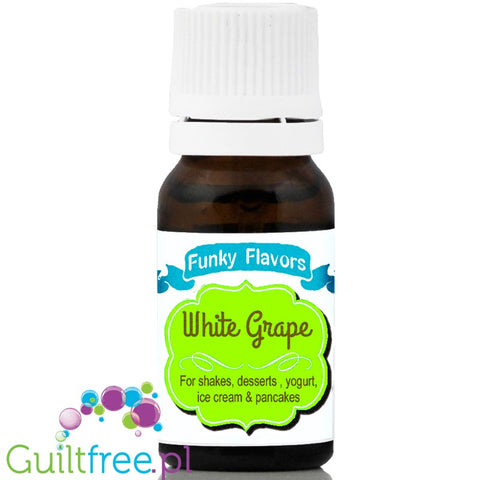 Funky Flavors White Chocolate Food Flavoring - Fat free, sugar free