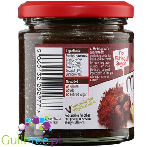 Meridian cocoa&hazelnut 170g