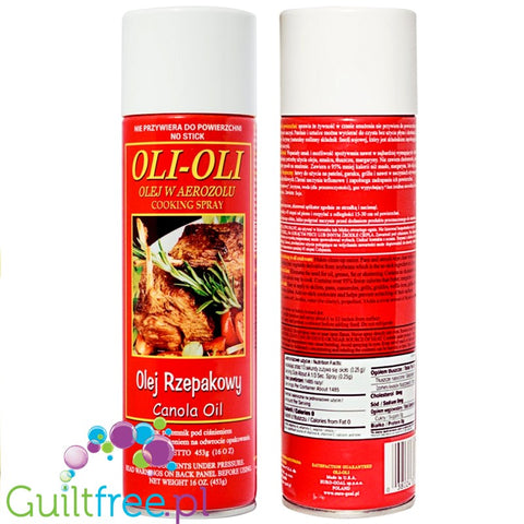 Olo-Oli Canola Cooking Spray 453g