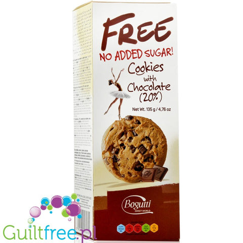 Bogutti no sugar added cookies with chocolate