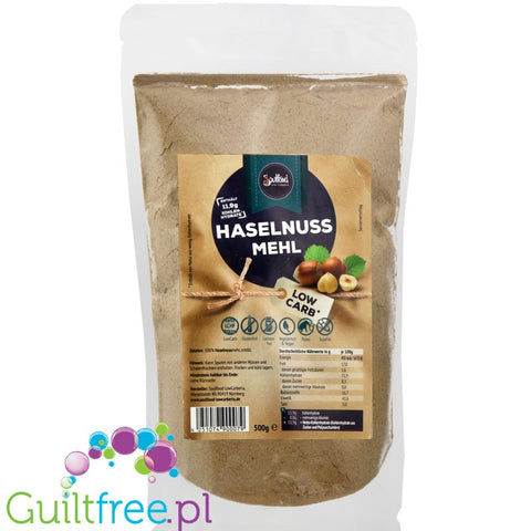 Soulfood highly defatted hazelnut flour 0,5kg