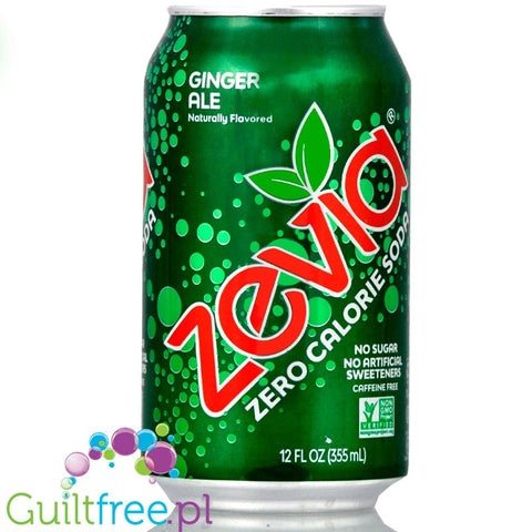 Zevia Ginger Ale with steva & erythrit