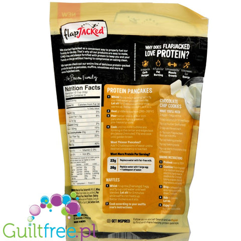 FLapJacked Protein Cookies Buttermilk and Coconut, 30g Protein