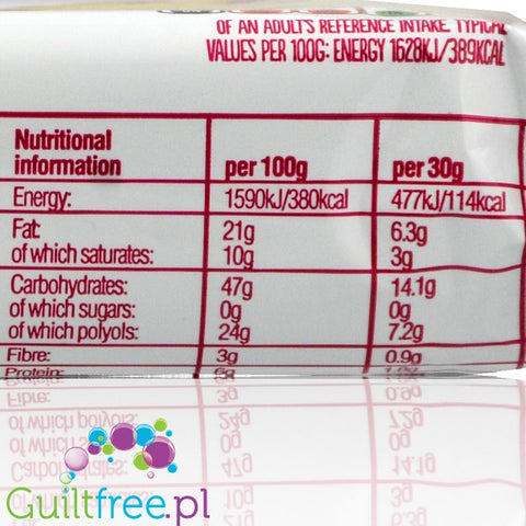 Diablo sugar free chocolate chip cake 0,39kg