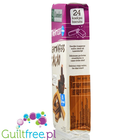 Tagatesse cocoa waffers with tagatose