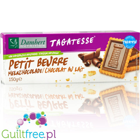 Tagatesse petit buerre with milk chocolate with tagatose