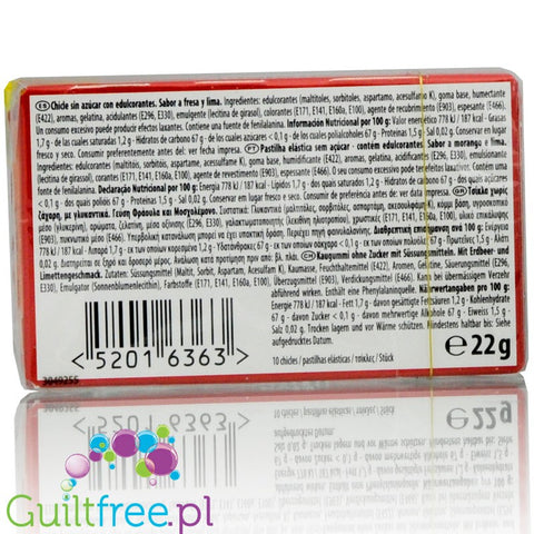 Trident Max Splash Strawberry Lime 