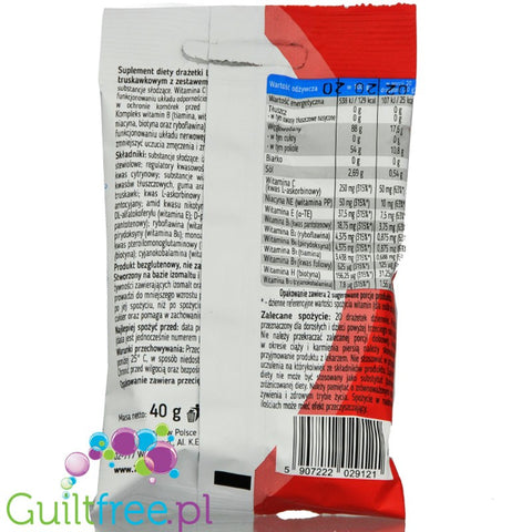 Lily Strawberry, Powdered sugar-free pills with erythritol and stevia