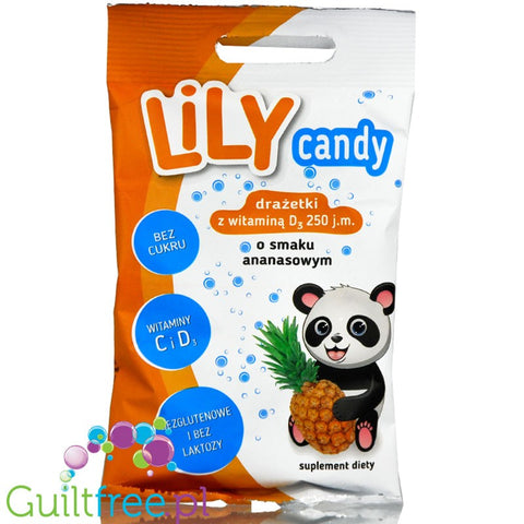Lily Pineapple, Powdered sugar-free pills with erythritol and stevia
