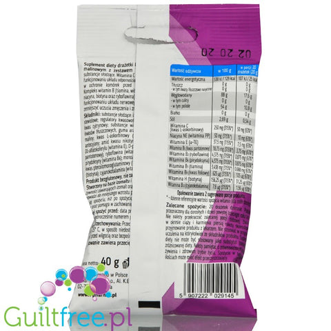 Lily Raspberry, Powdered sugar-free pills with erythritol and stevia