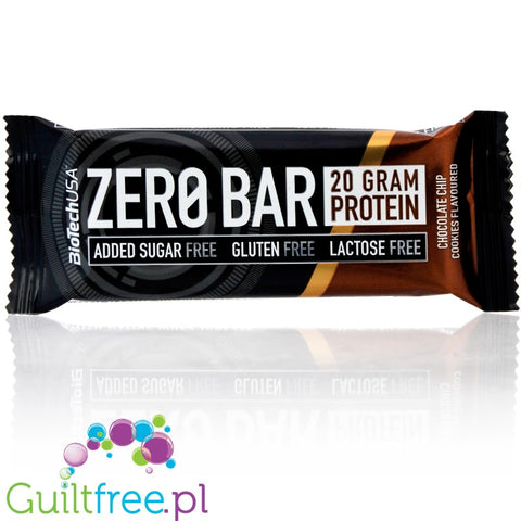 Biotech Zero Bar Chocolate Chip Cookies