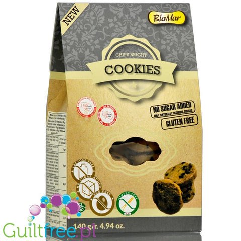 BiaMar Pieguski sugar free, gluten free cookies with chocolate pieces