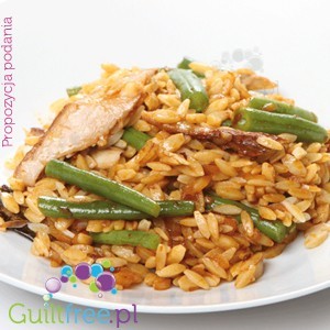 Ciao Carb High-protein pasta pasta in the shape of rice