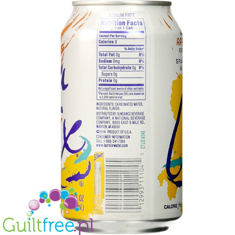 La Croix Apricot Sparkling Water