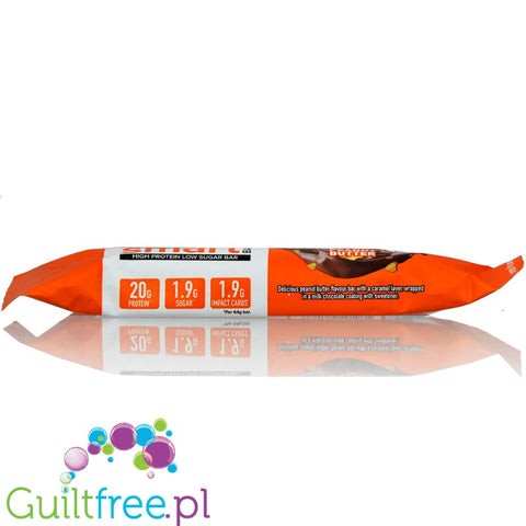 Phd Smart Dark Choc Peanut Butter sugar free protein bar