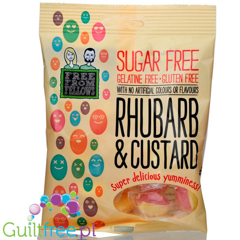 Free From Fellows Rhubarb & Custard 70g