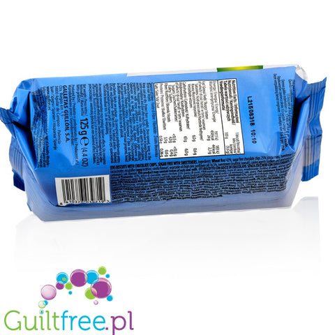 Gullón Chocolate Chip sugar free cookies