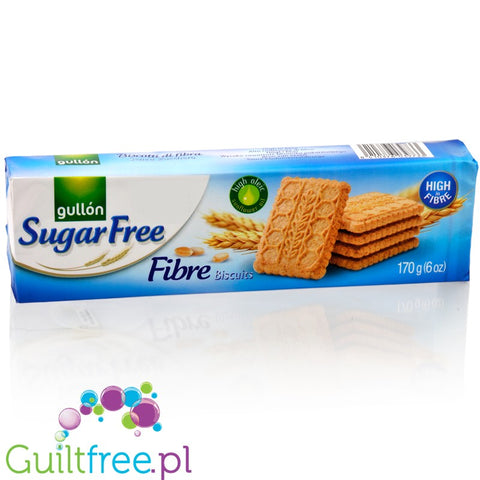 Gullón sugar free fiber biscuits