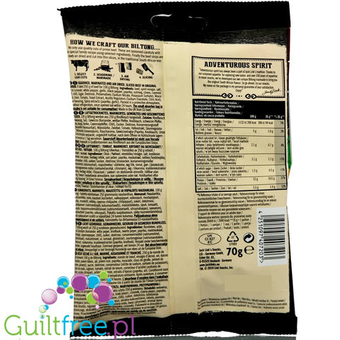 Jack Links Biltong Original 75g