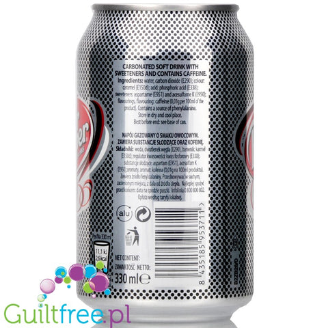 Dr. Pepper Diet 