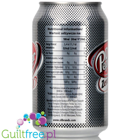 Dr. Pepper Diet 