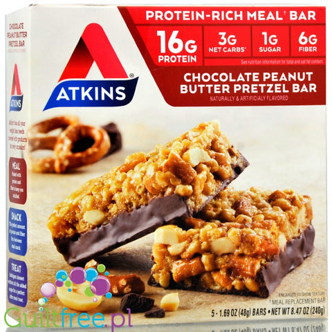 Atkins Meal Chocolate Peanut Butter Pretzel