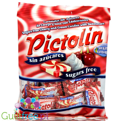 Pictolin sugar-free candy, contains sweeteners