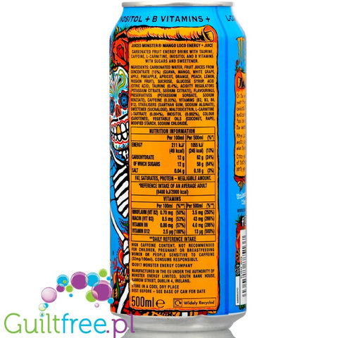 Monster Mango Loco energy drink