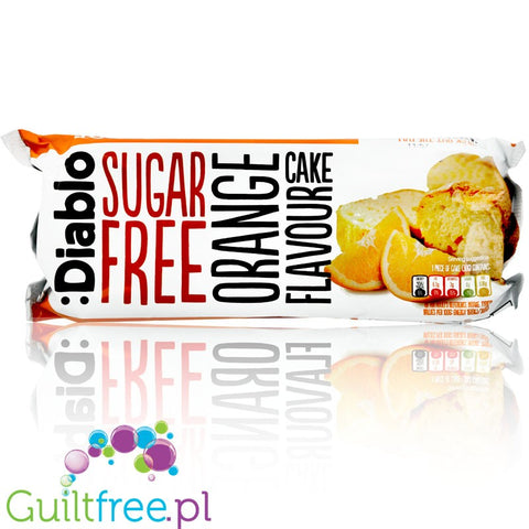 Diablo sugar free corange sponge cake